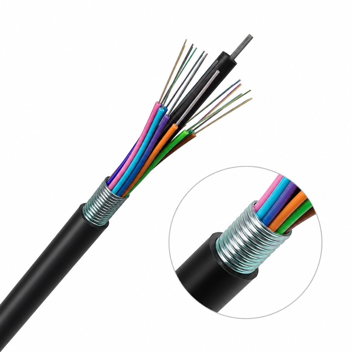 GYTS outdoor fiber optic cable